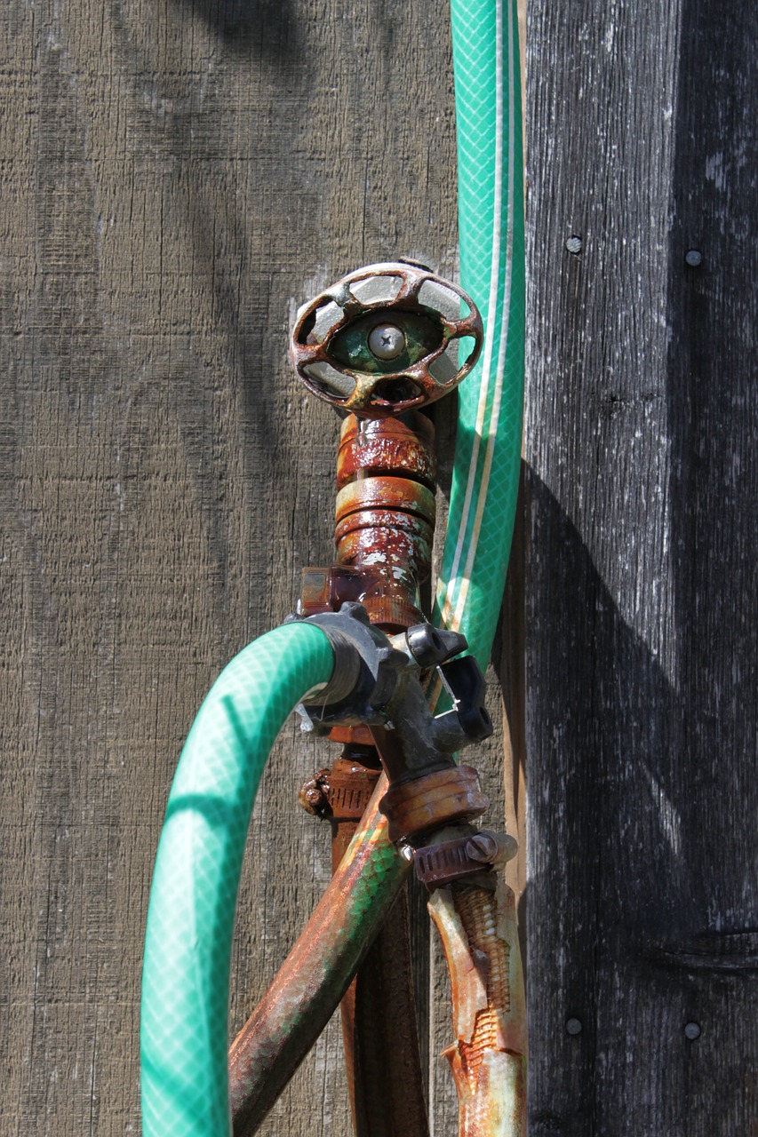 hose faucet plumbing free photo
