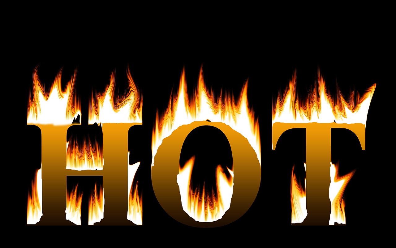 hot word text free photo