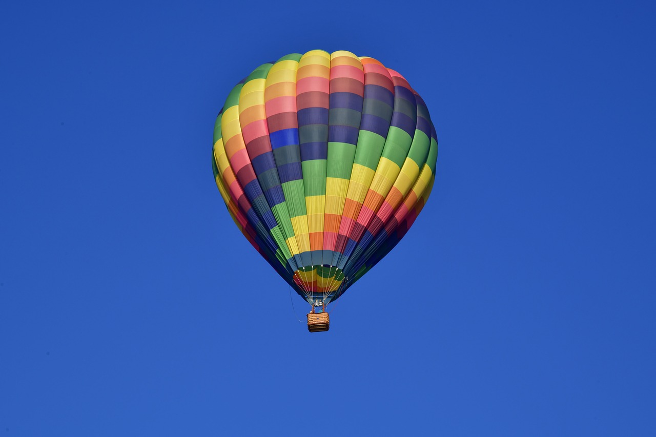hot air  balloon  sky free photo