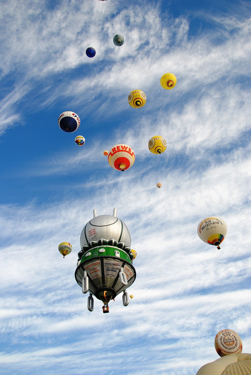 hot air balloon balloon sky free photo