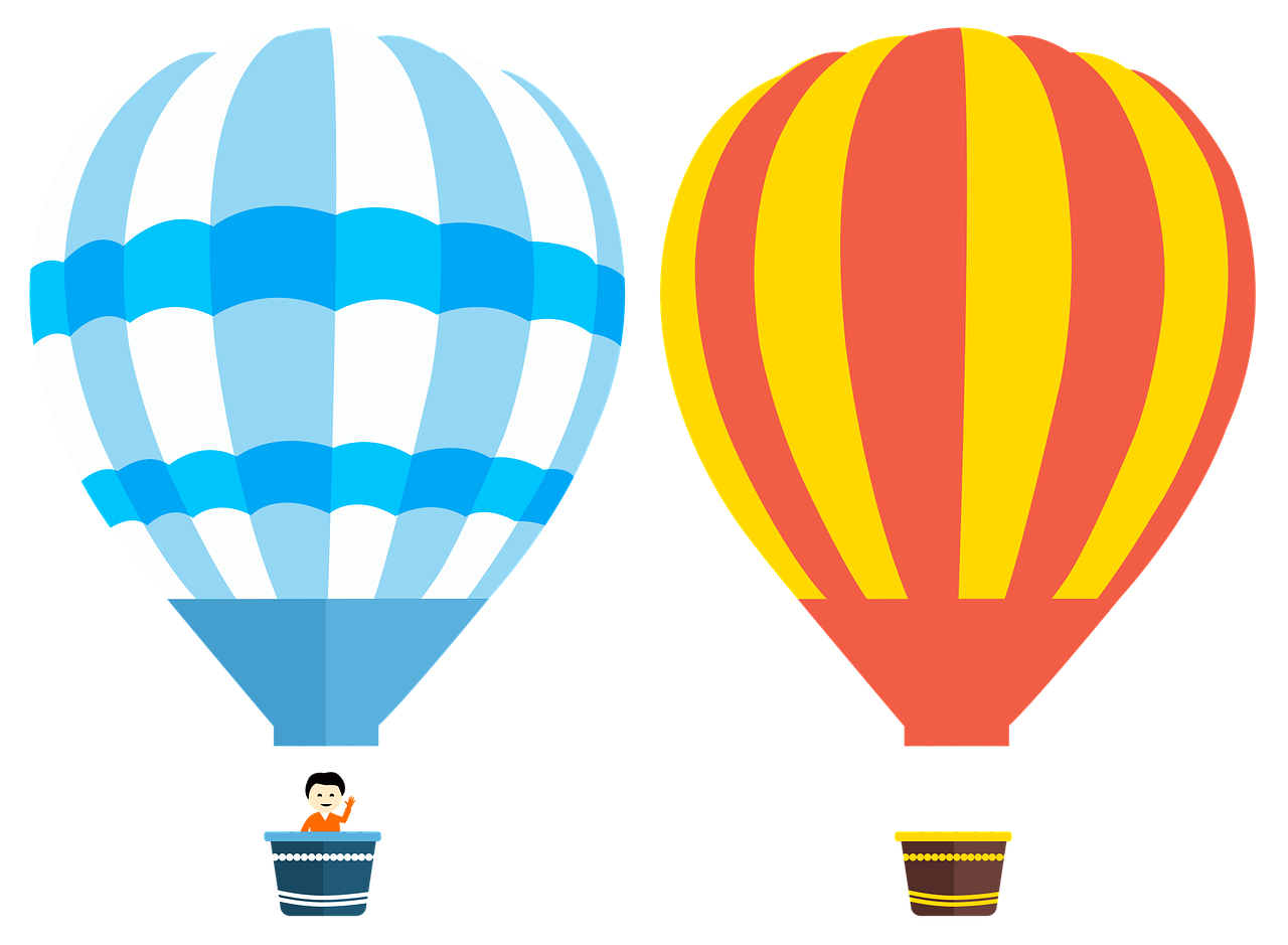 hot air balloon balloons balloons vector free photo