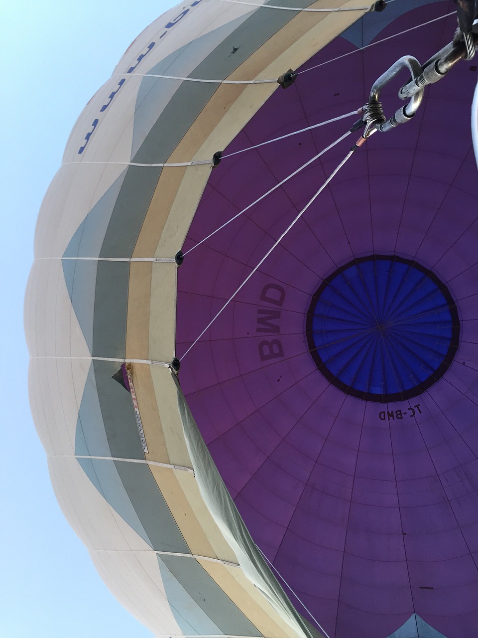 hot air balloon background cappadocia free photo