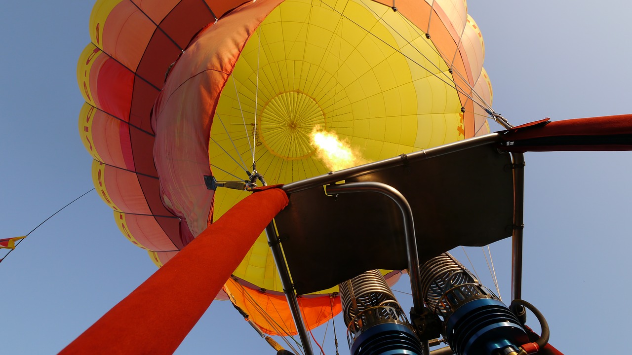 hot air balloon burner hot air balloon rides free photo