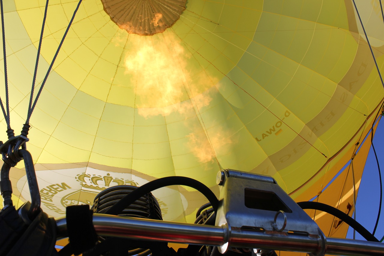 hot air balloon  burner  hot air balloon ride free photo