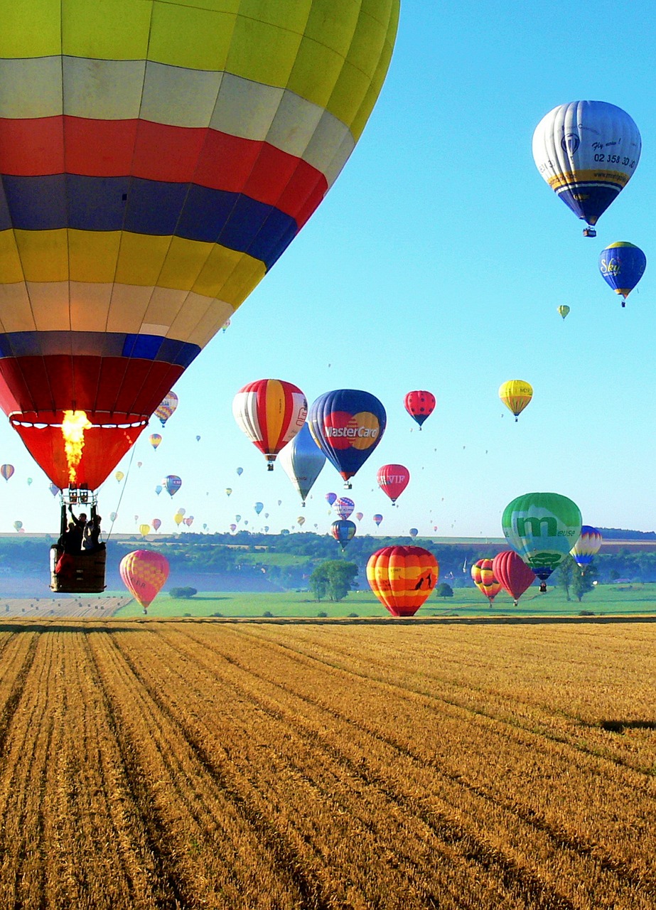 hot air balloon balloons metz free photo