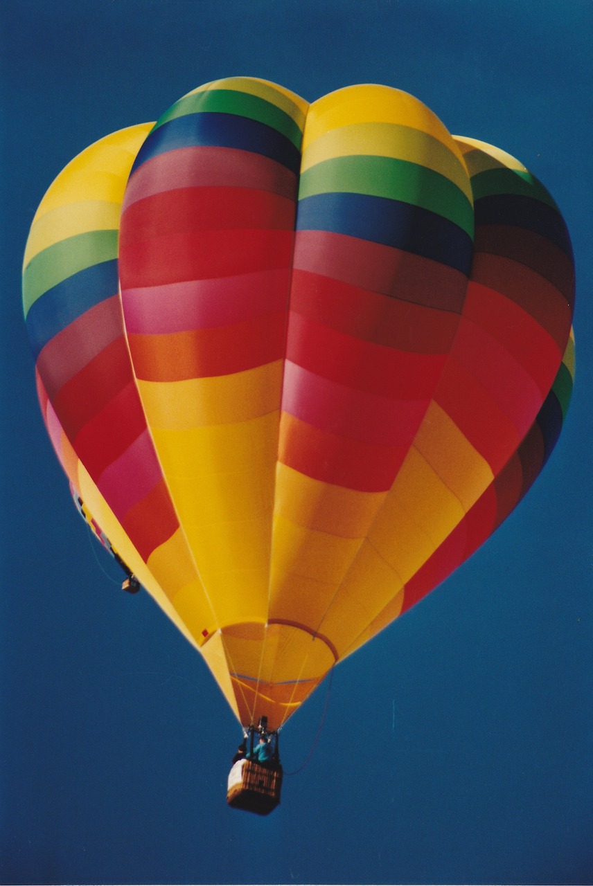 hot air balloon balloon colorful free photo