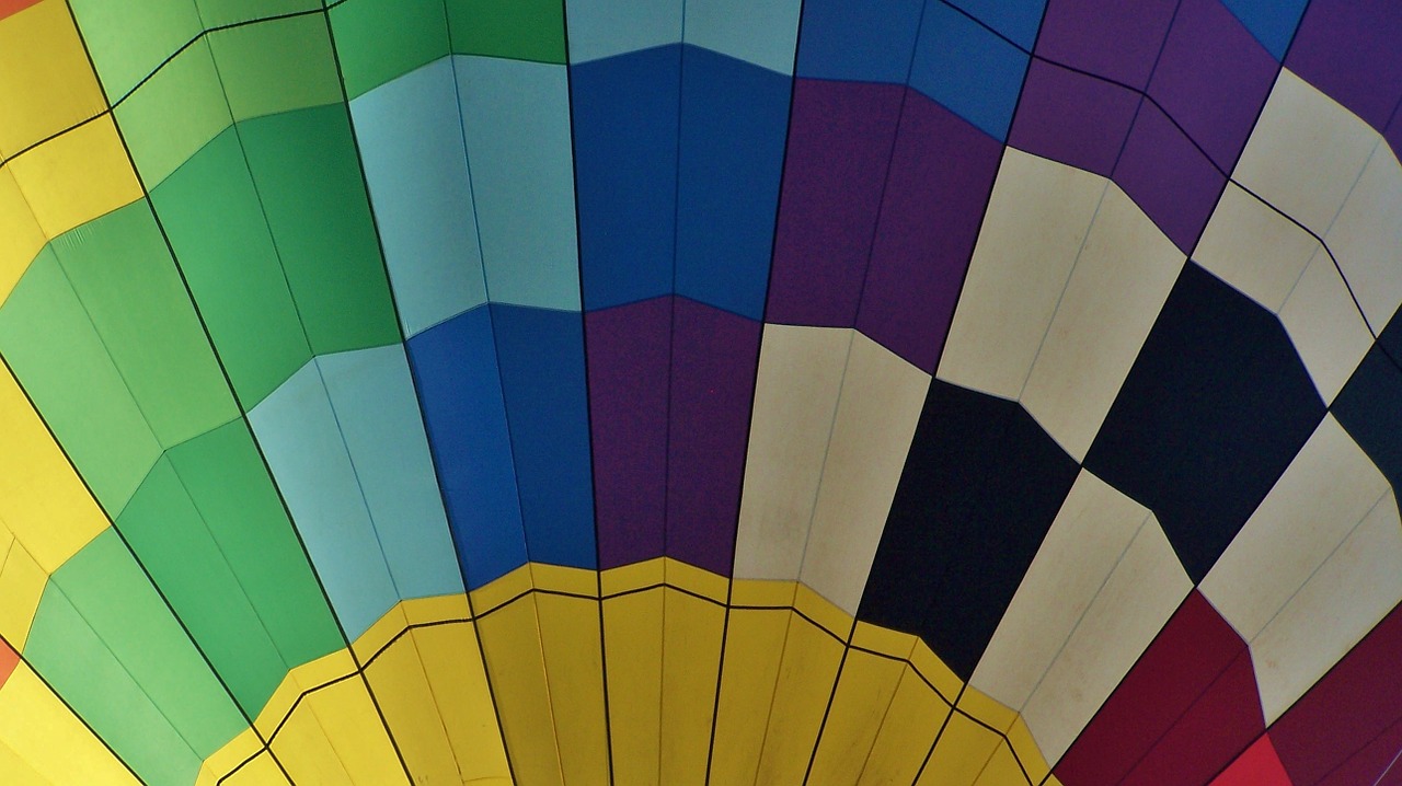 hot air balloon colors travel free photo