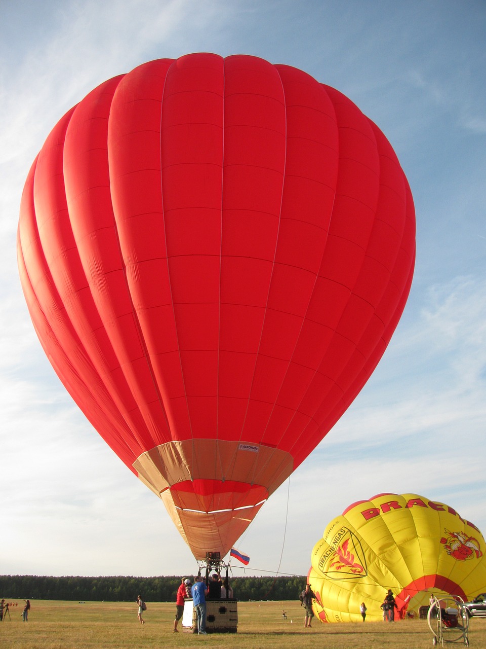 hot air balloon sky colorful free photo