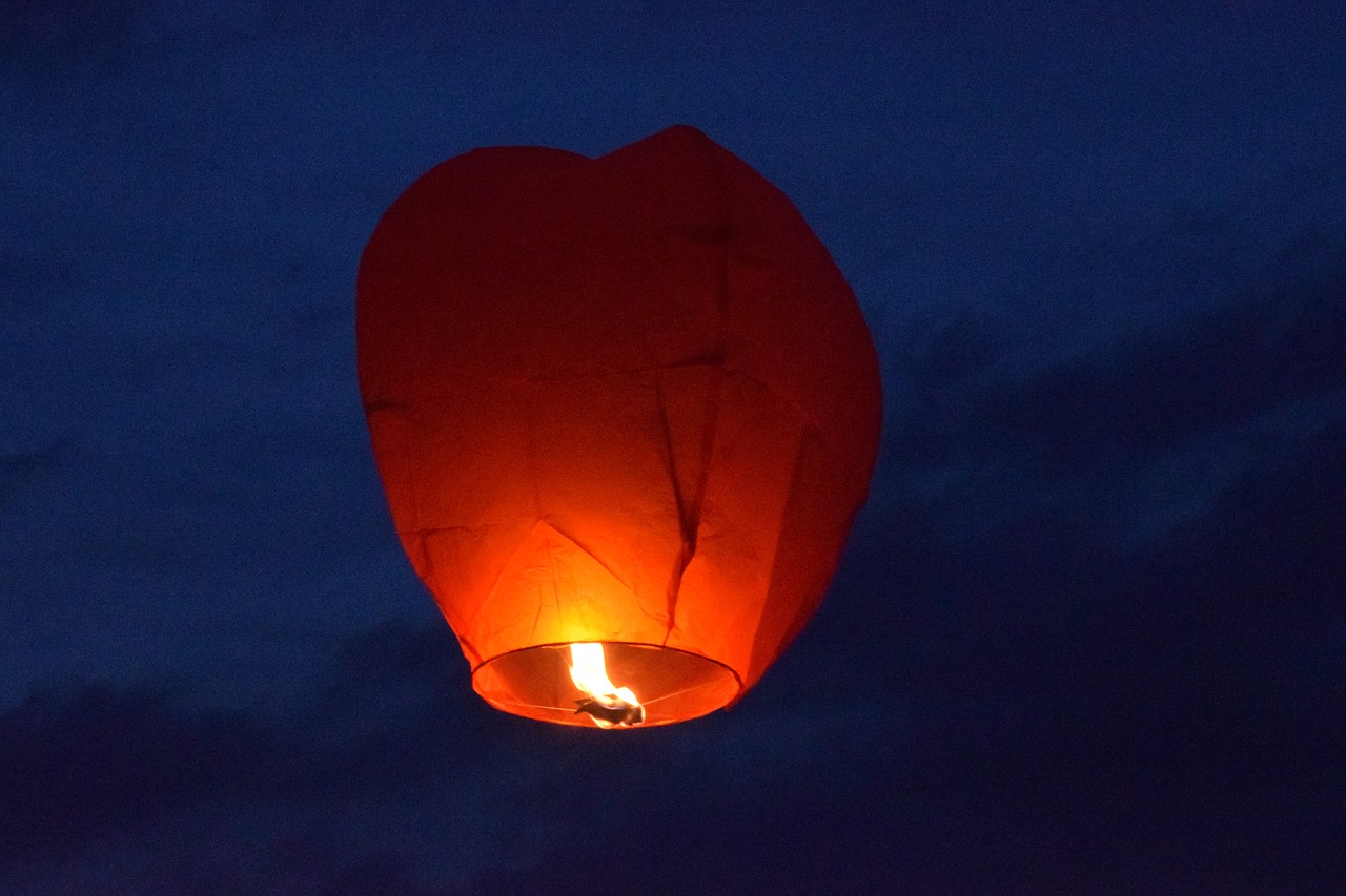 hot-air ballooning bright balloon air free photo