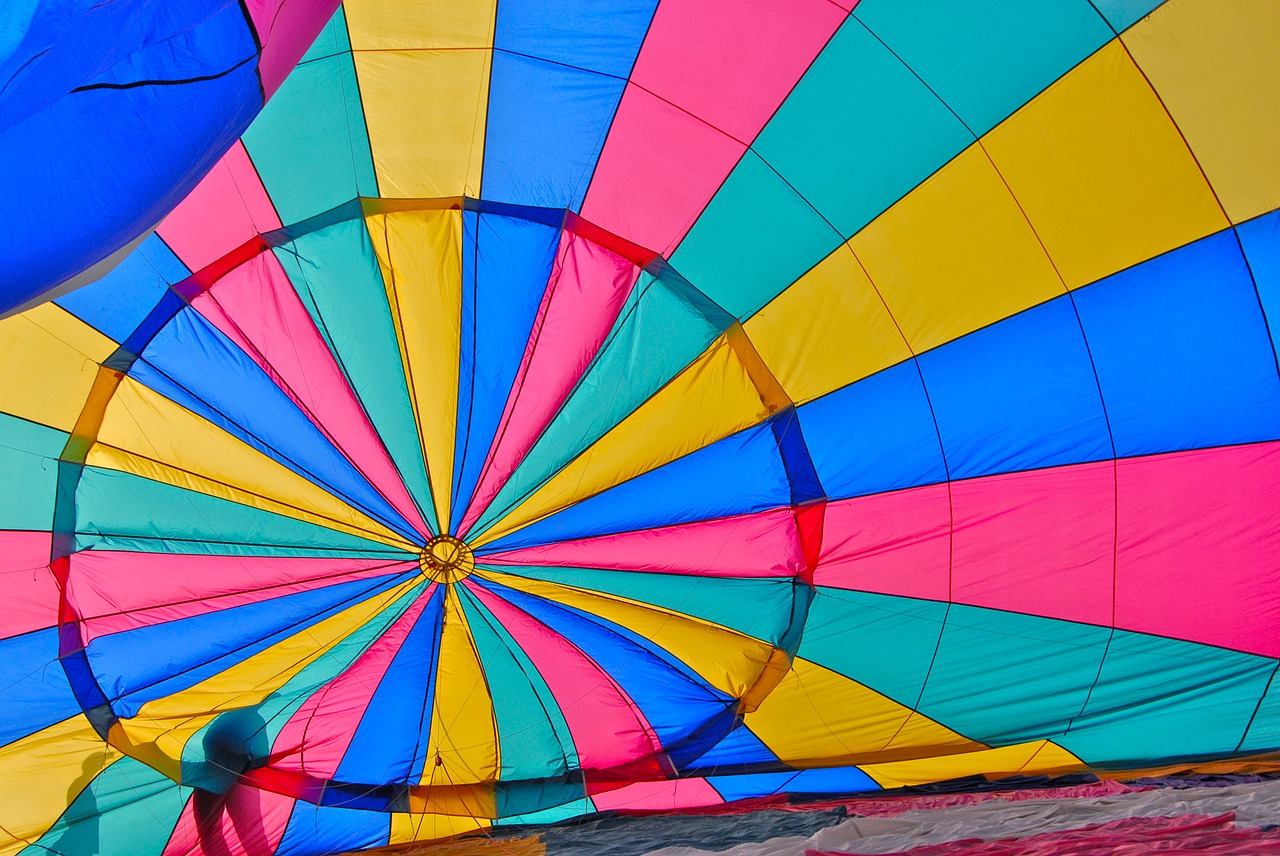 hot-air ballooning ball color free photo