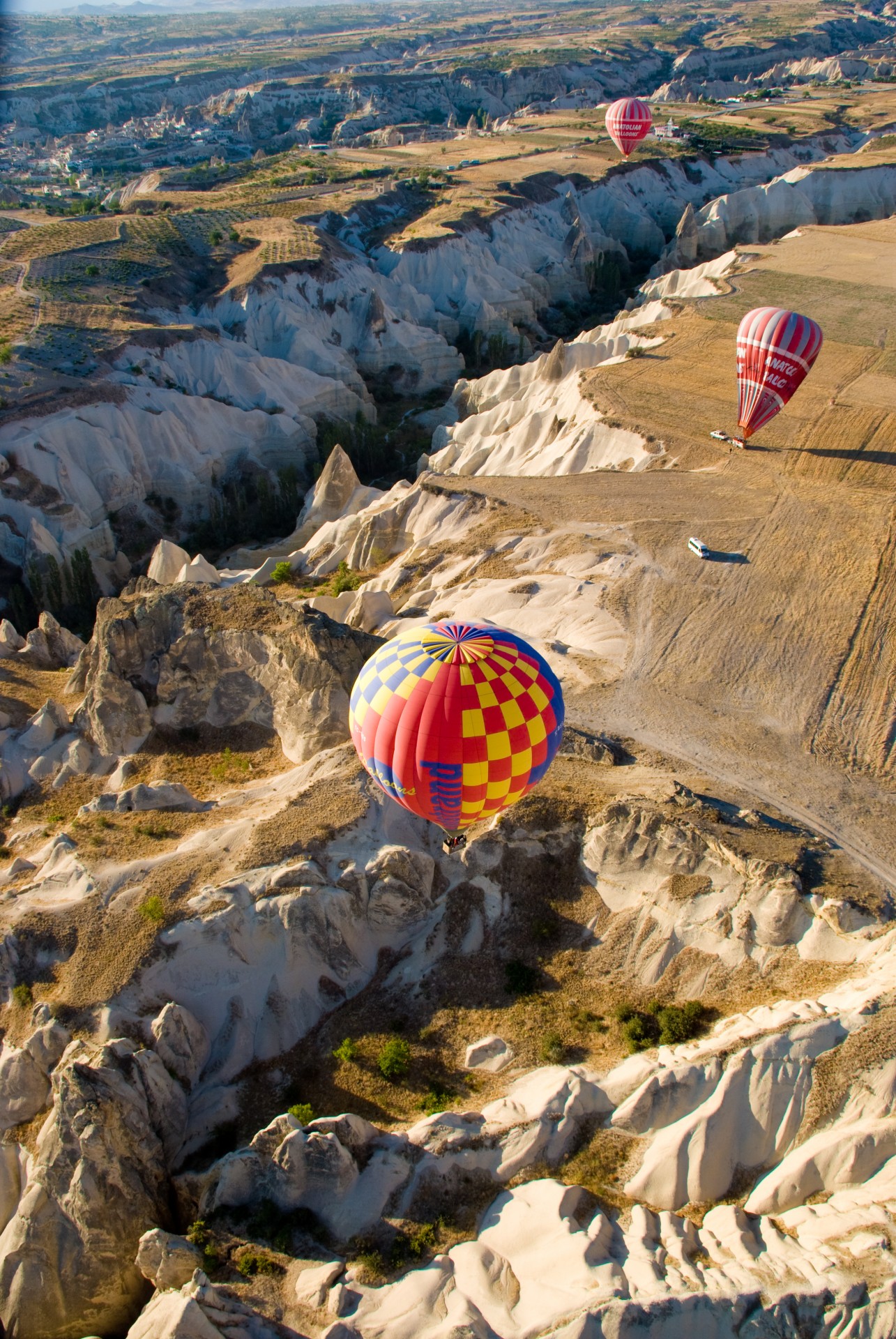 hot air balloon cappadocia turkey free photo