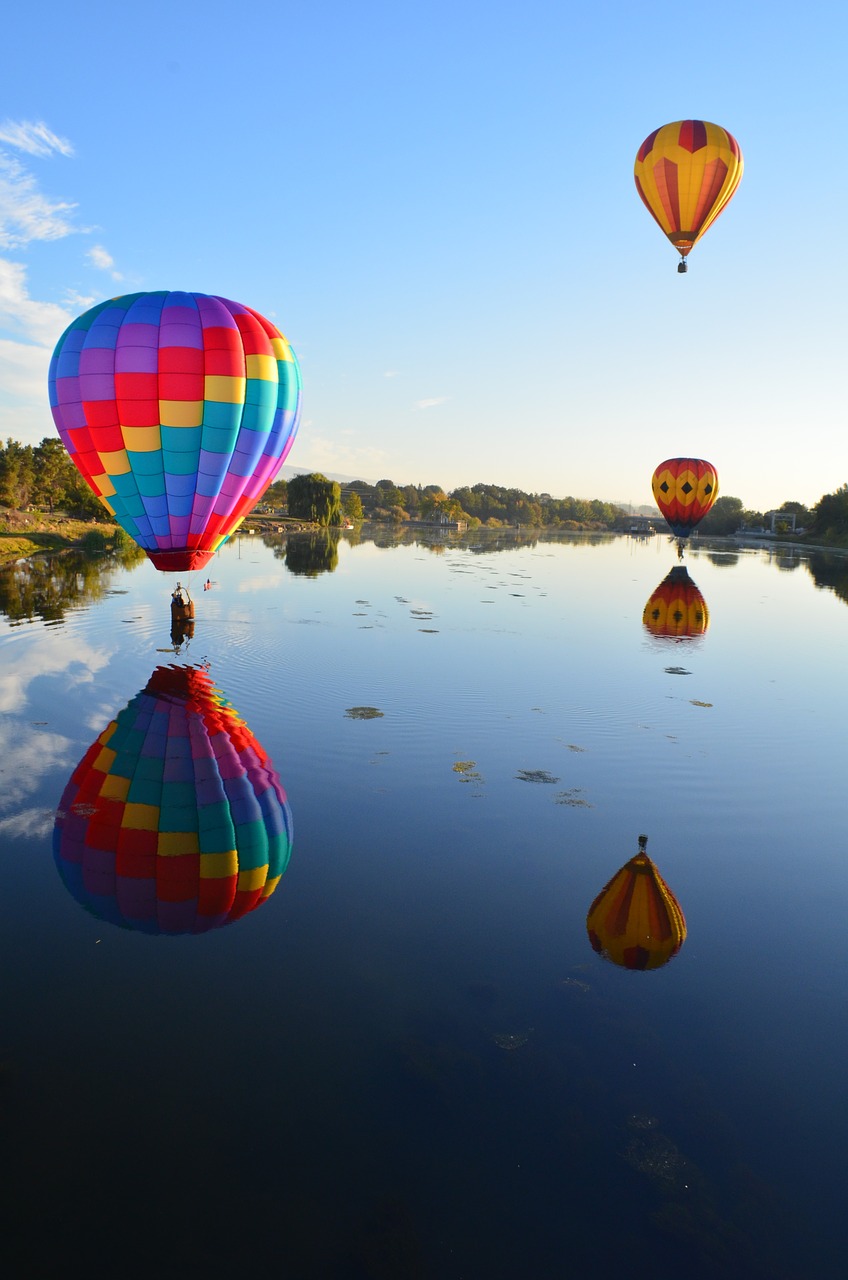 hot air balloons balloon colorful free photo