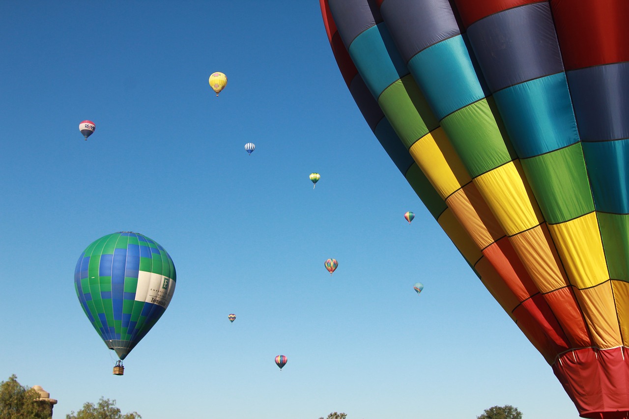 hot air balloons balloons temecula free photo