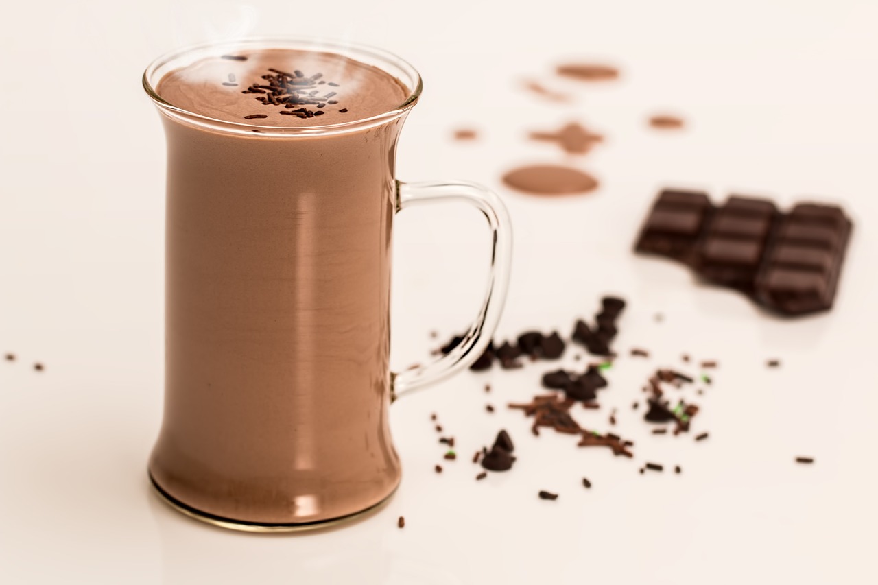 hot chocolate drink dairy free photo