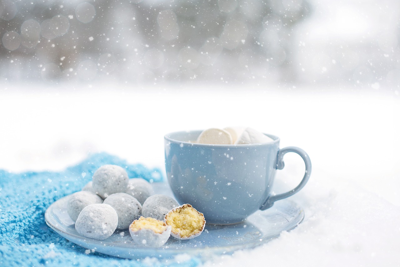 hot chocolate cozy winter free photo