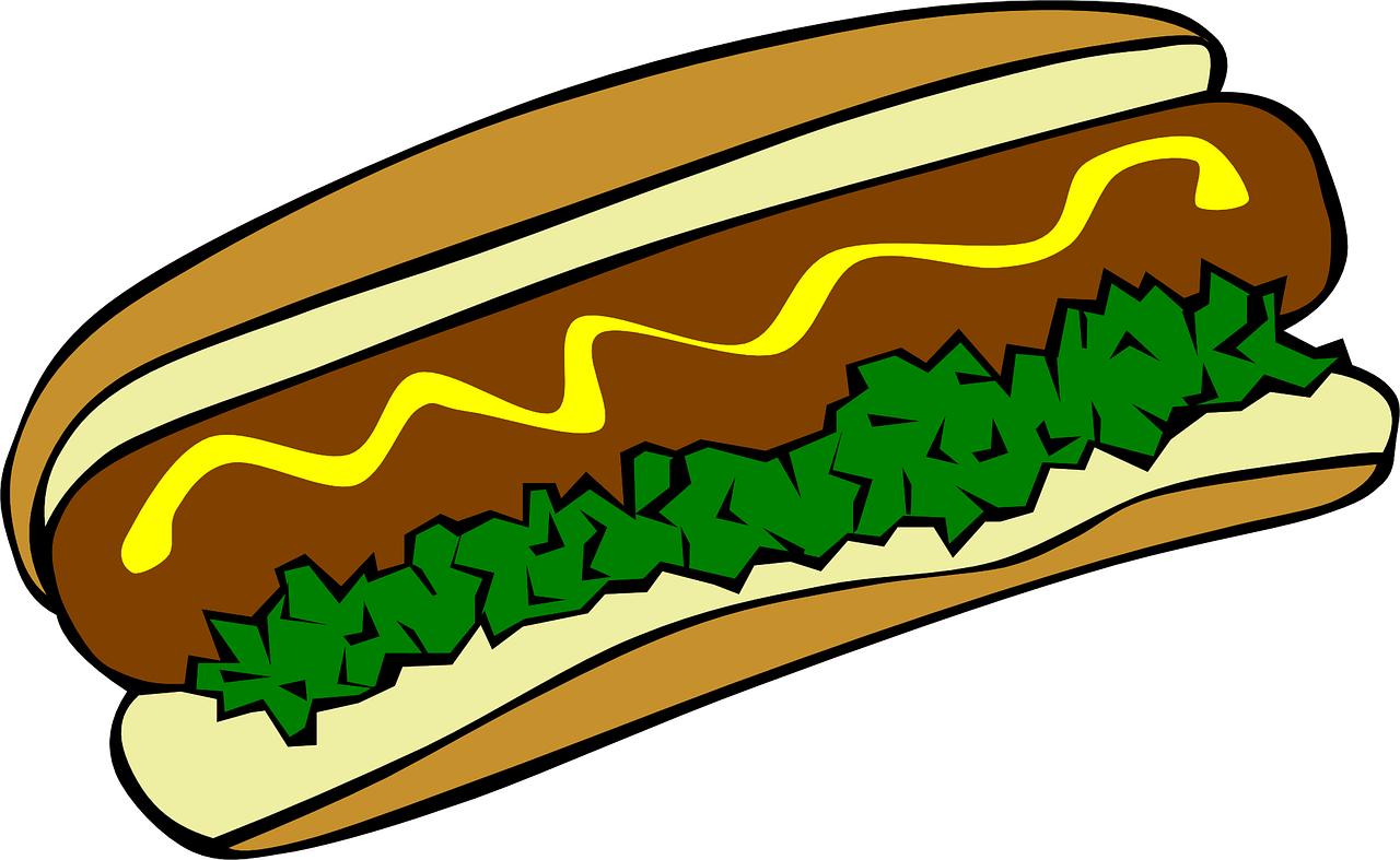 hot dog meal food free photo
