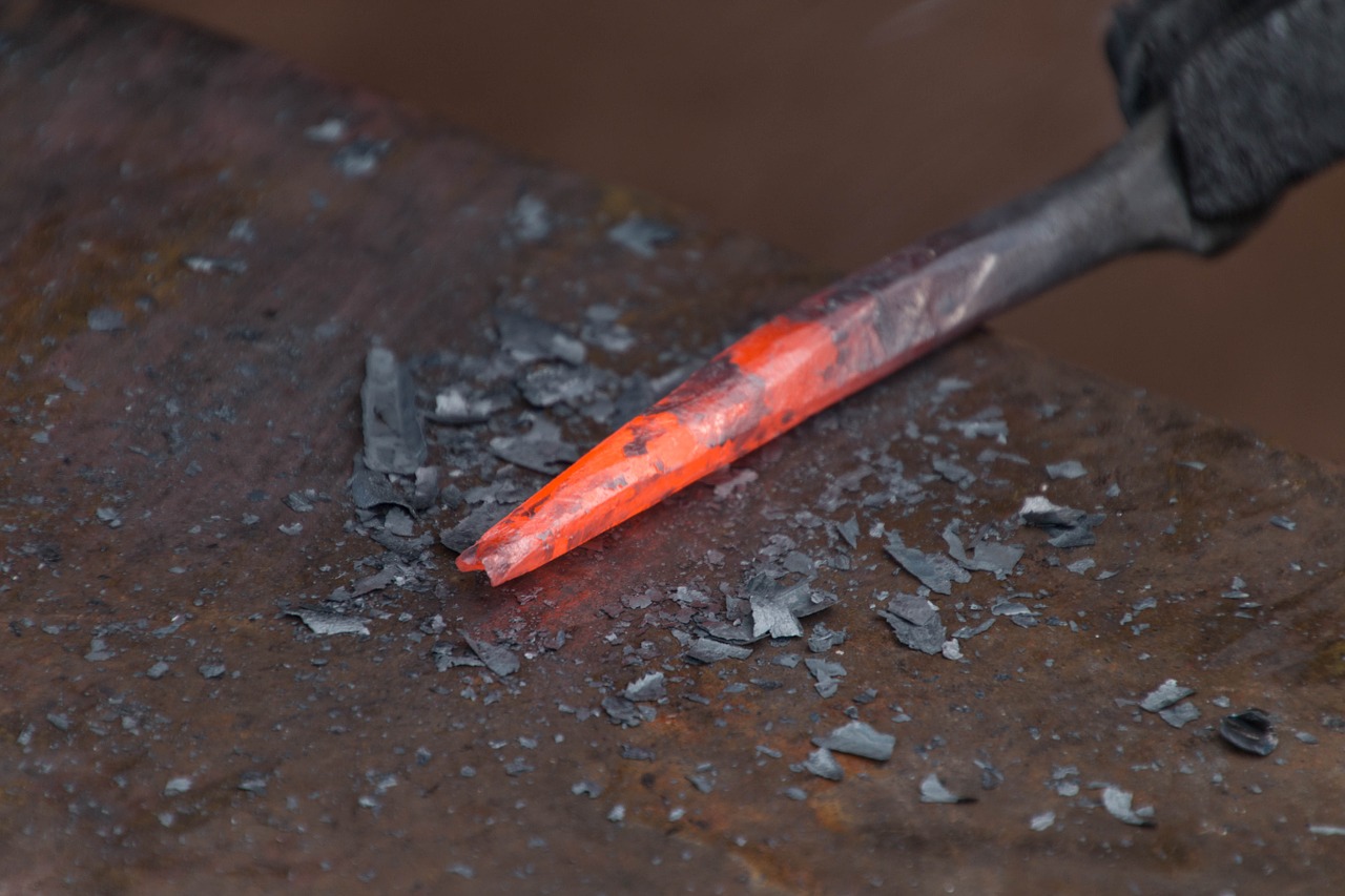 hot iron metal metallurgy free photo