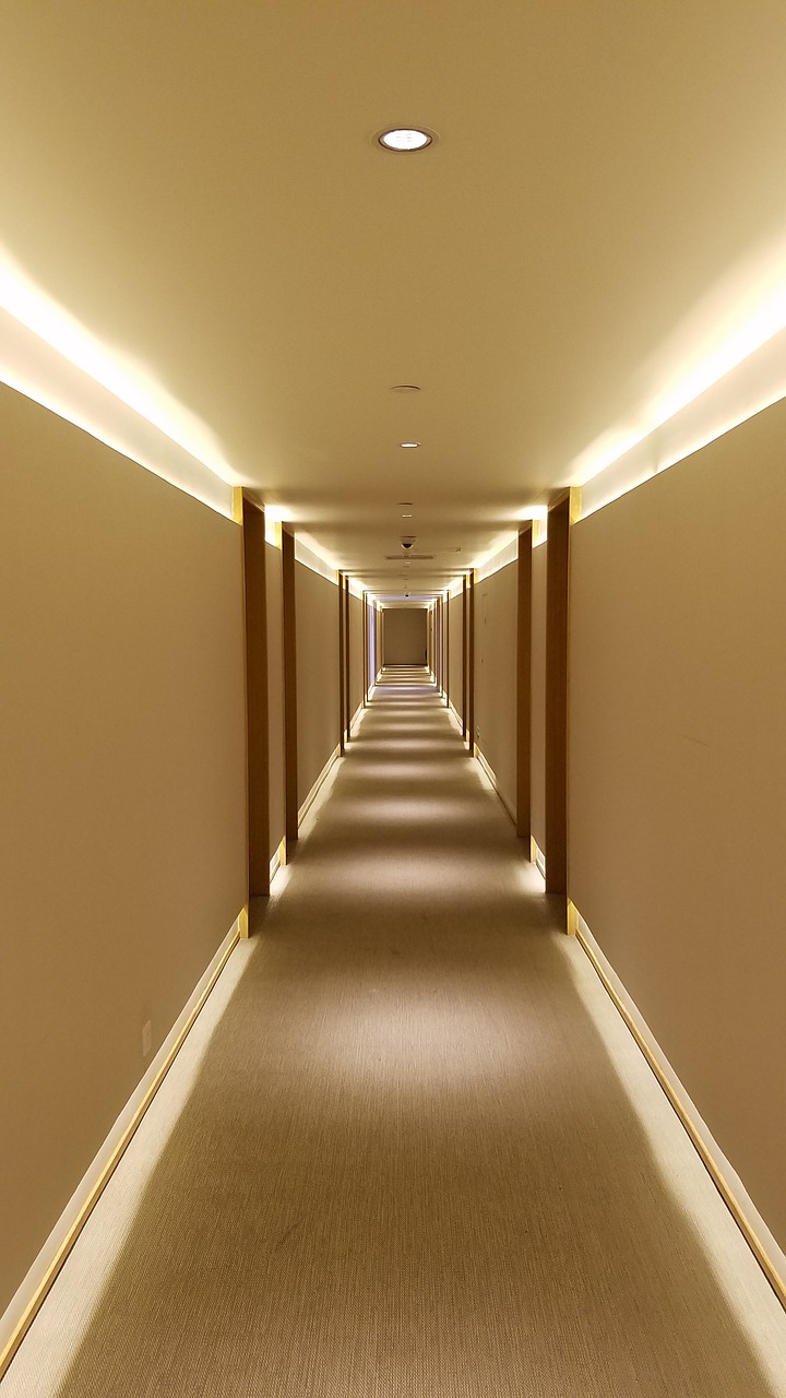 hotel corridor carpet free photo