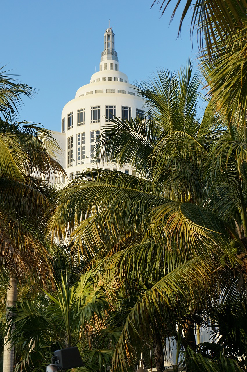 hotel miami beach florida free photo