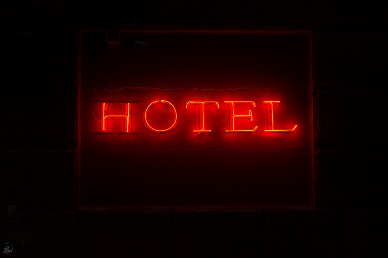 hotel  sign  design free photo