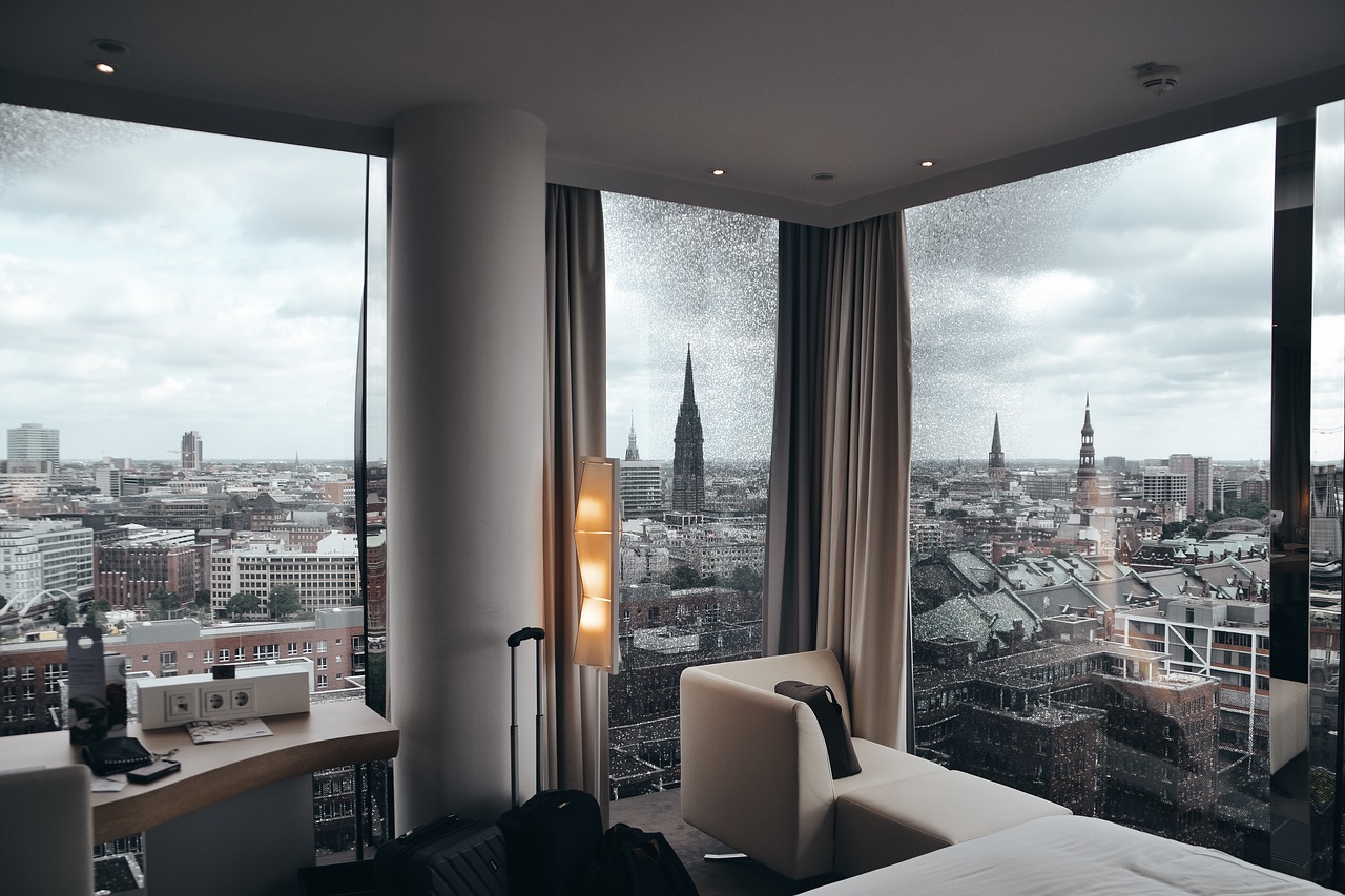 hotel rooms hamburg elbe philharmonic hall free photo