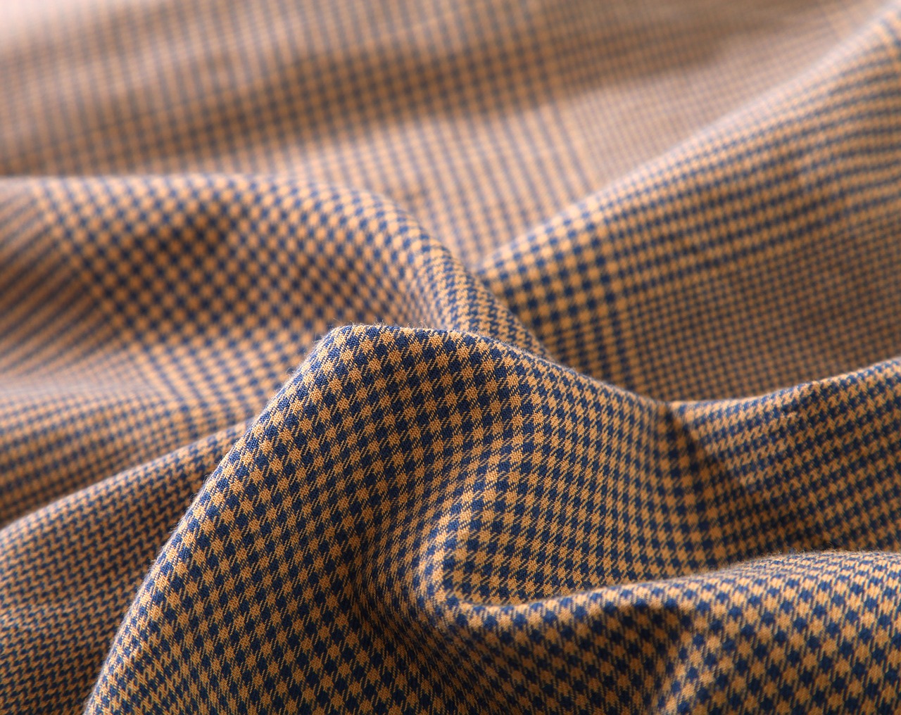 houndstooth fabric brown free photo