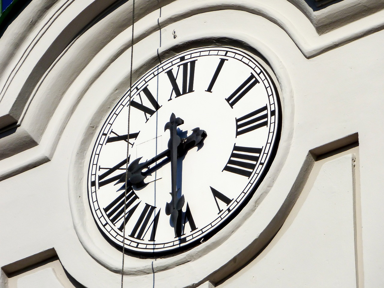 hour s church tower clock free photo