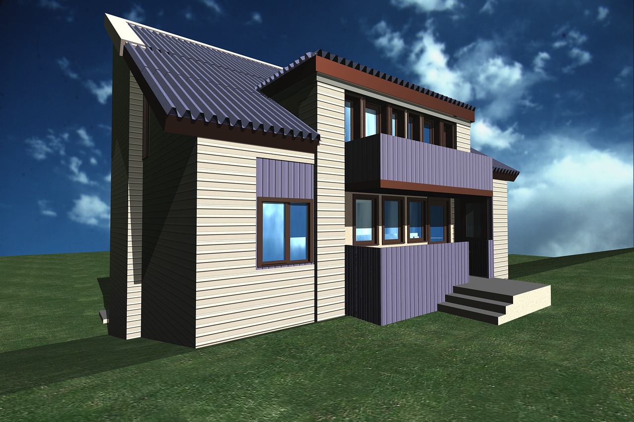 house cottage 3d-model free photo