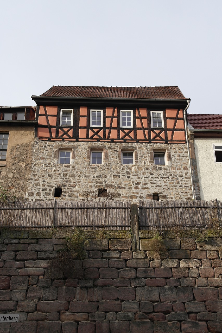 house thüringen sandstone free photo