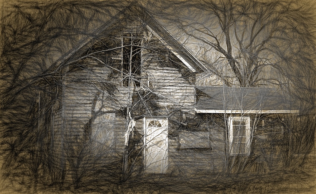 house haunted haunted house free photo