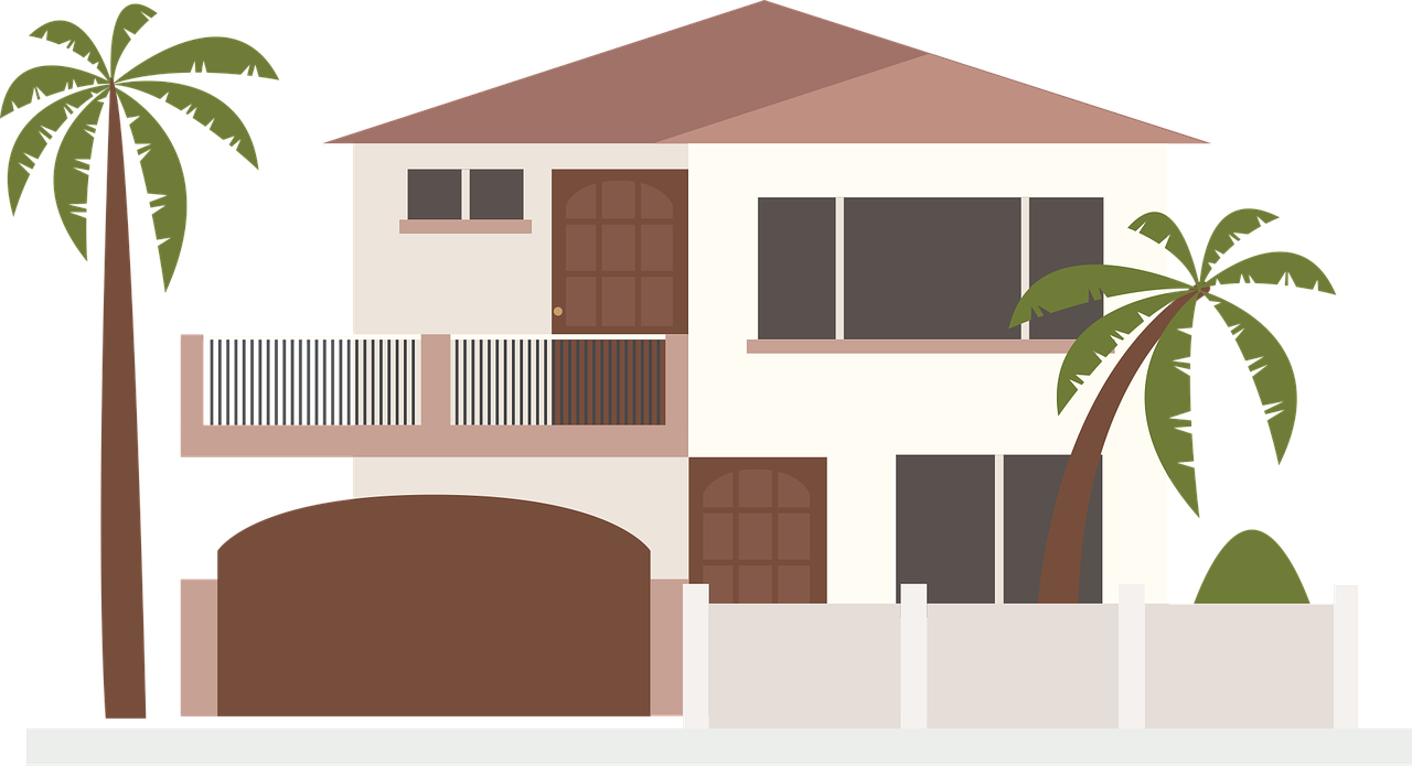 house clip art modern free photo