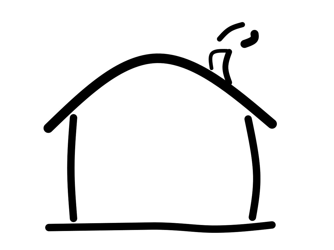 house  drawing  symbol free photo