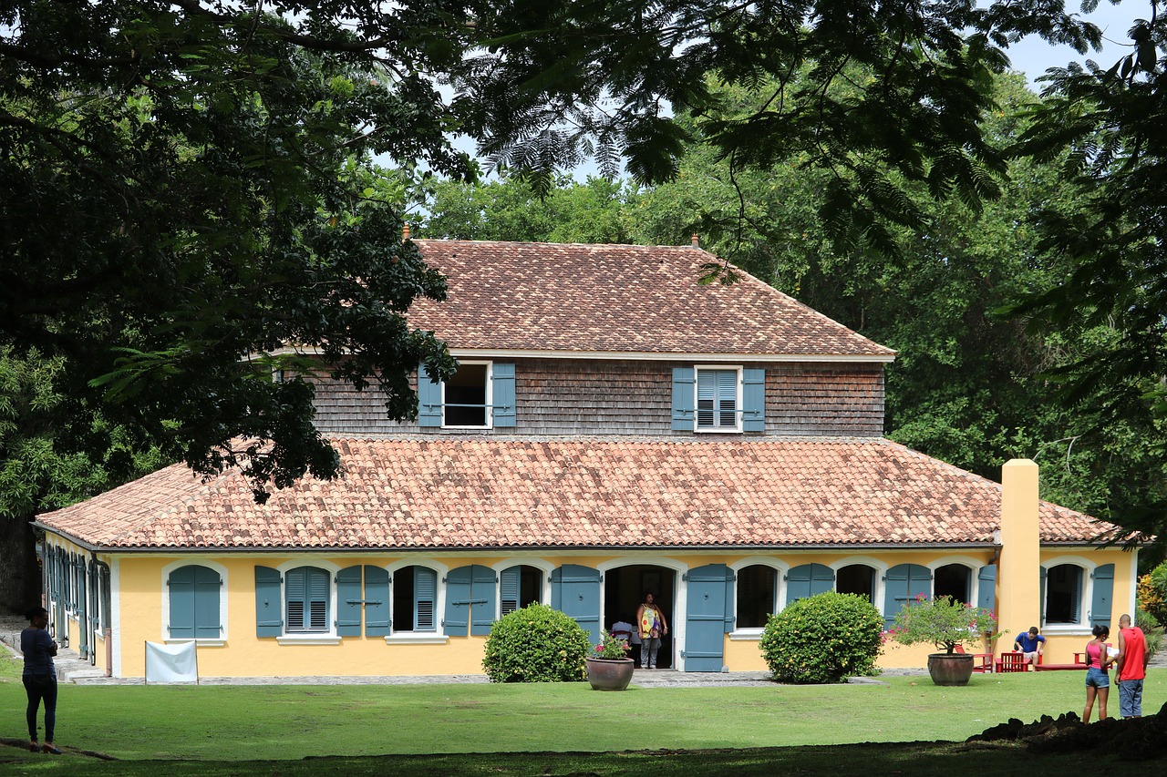 house  martinique  caribbean free photo