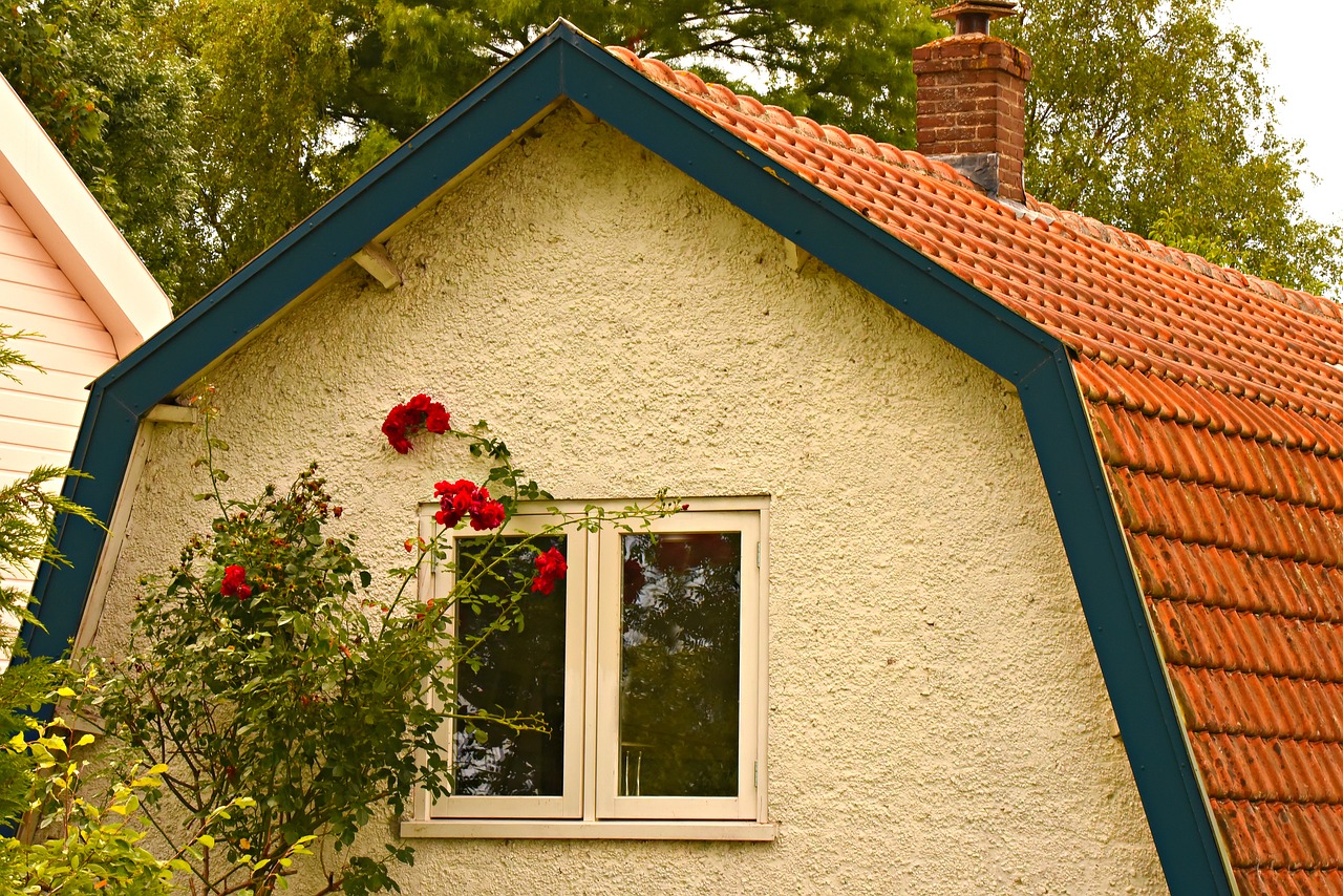 house  roof  upper story free photo