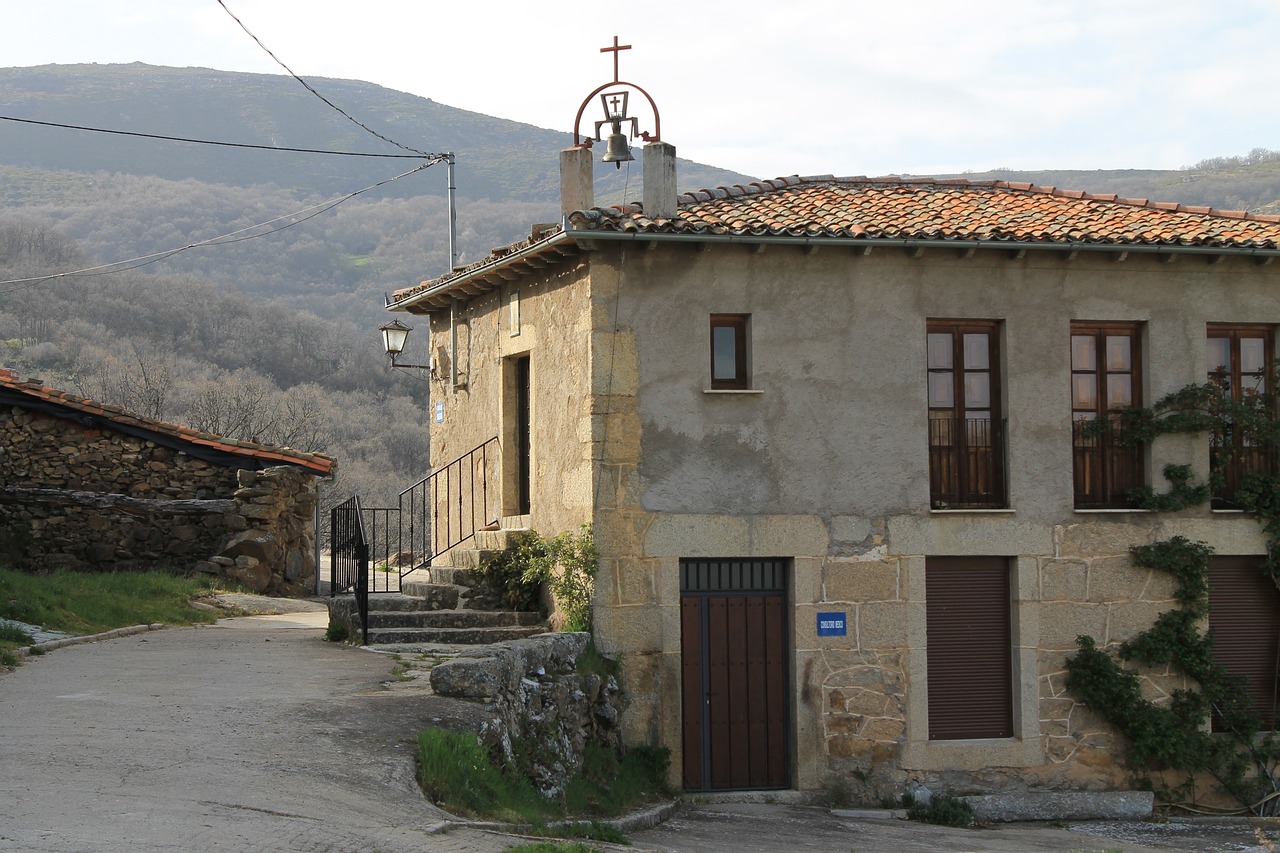 house  rural  bell tower free photo