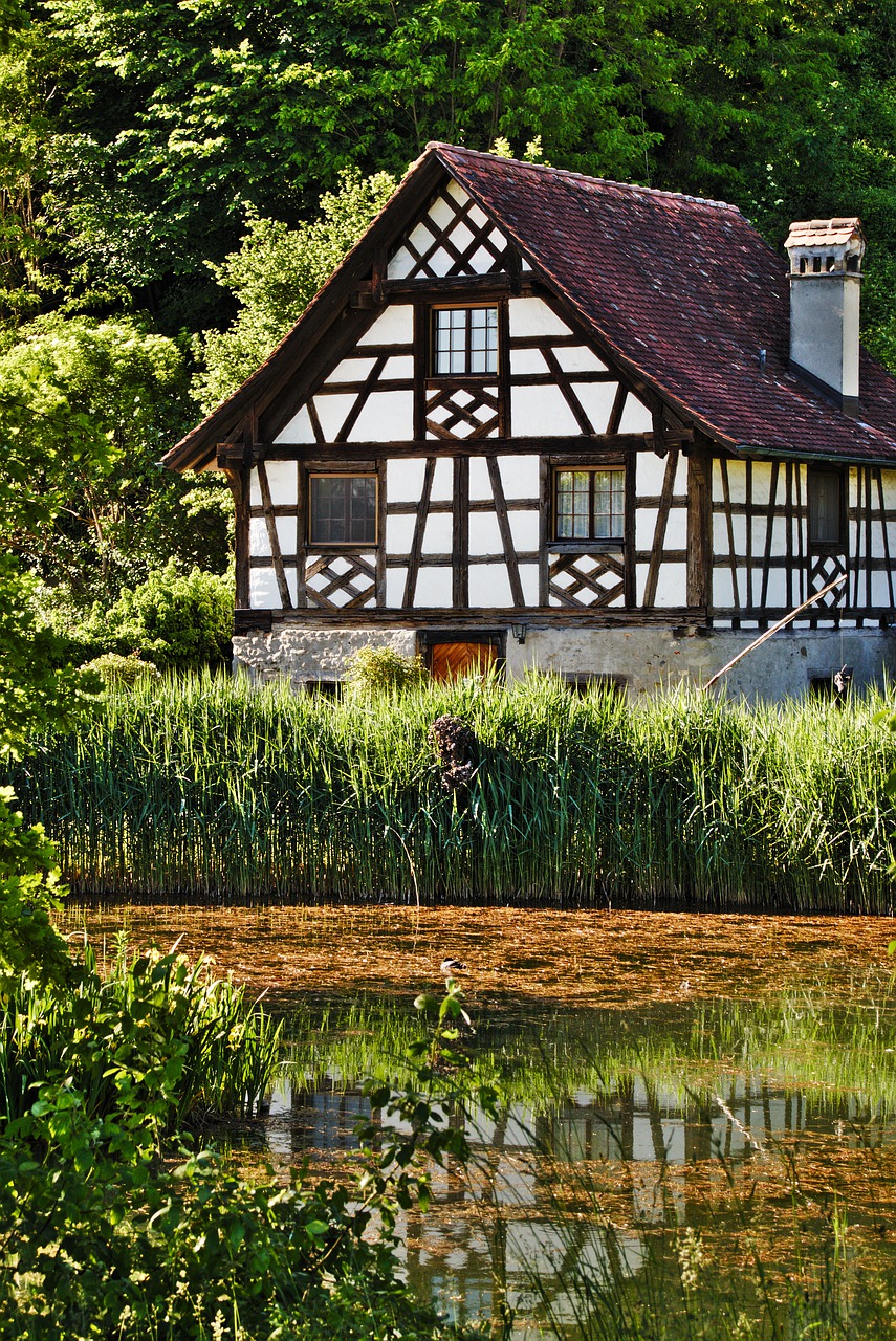 house  truss  fachwerkhaus free photo