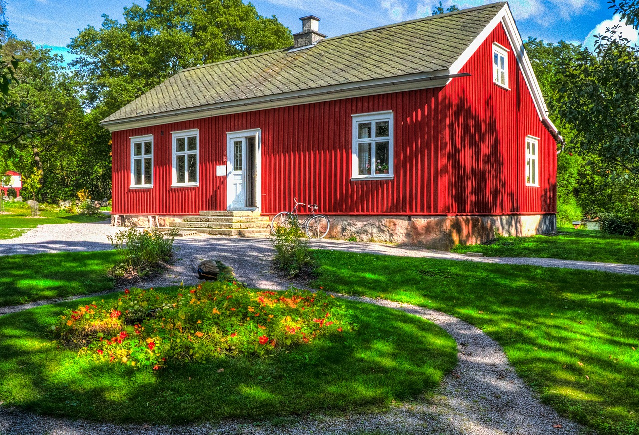 house skansen stockholm free photo