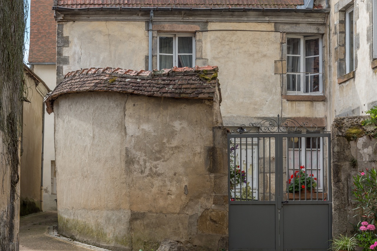 house village stones free photo