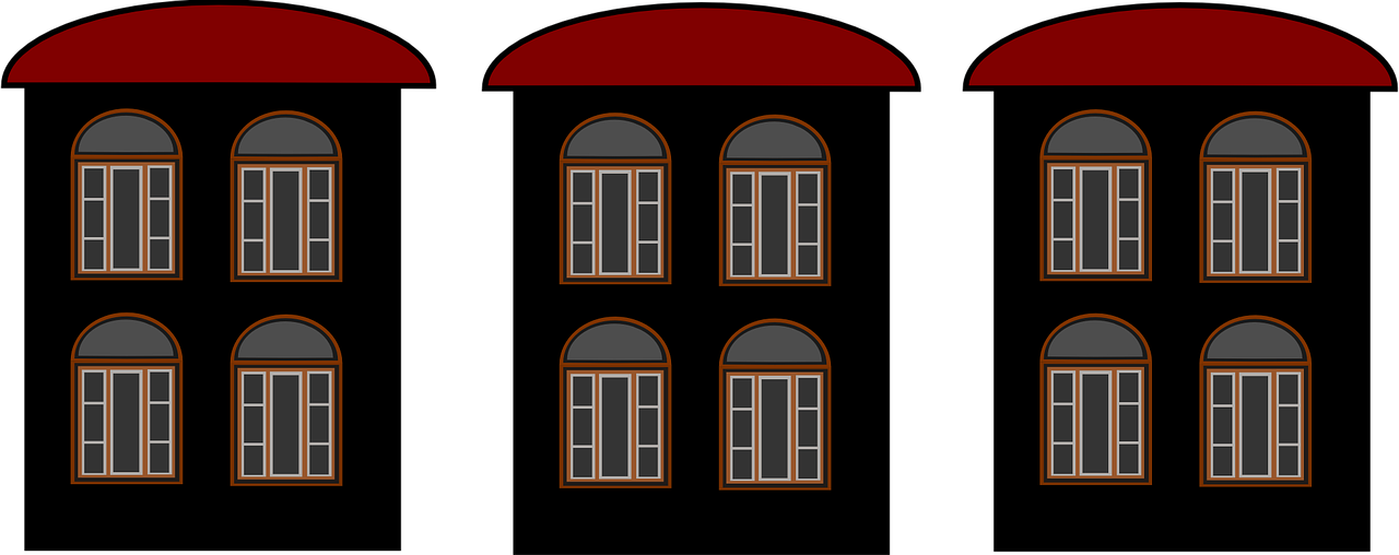 house windows architecture free photo