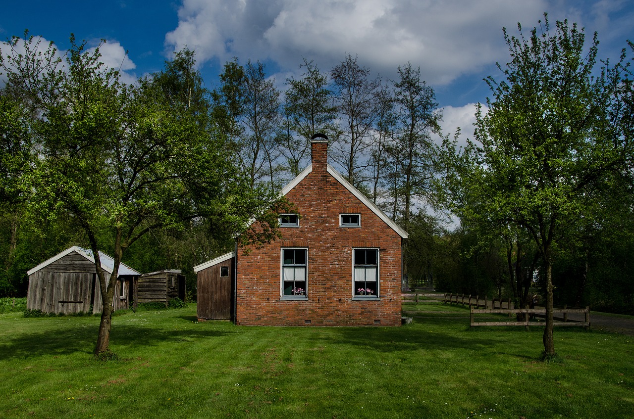 house dutch sky free photo