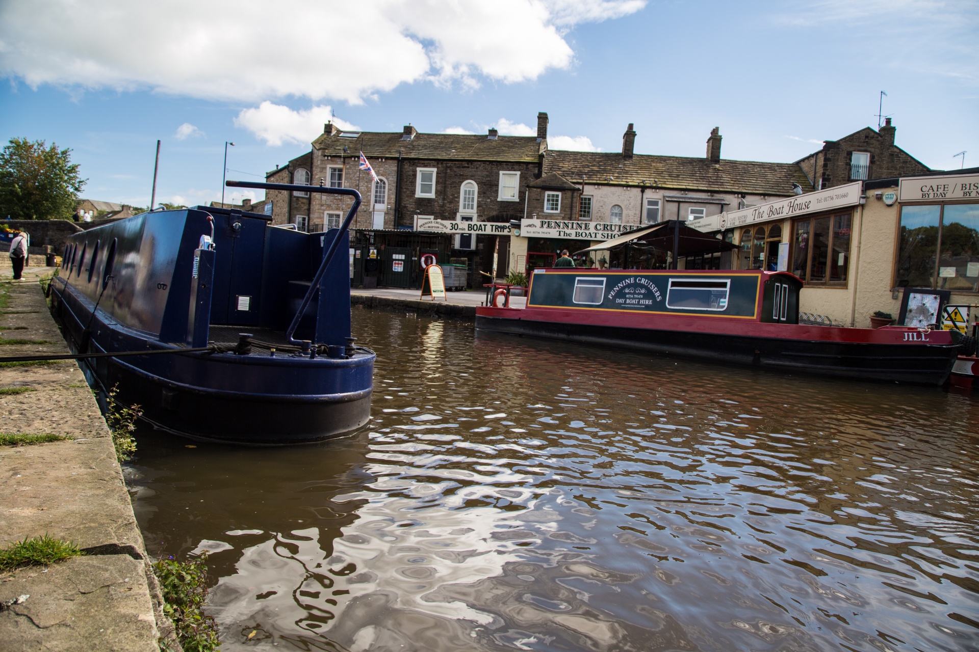 england canal boating free photo