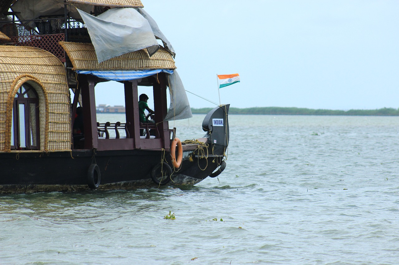 houseboats india boats free photo