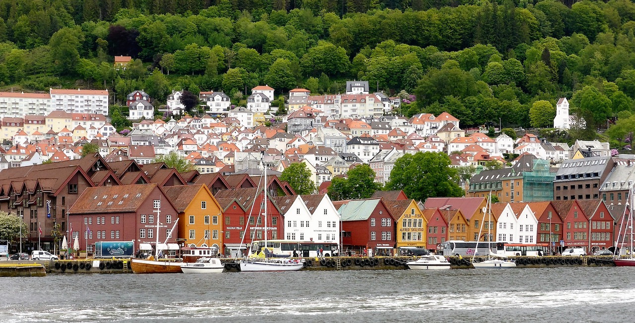 houses wood norway free photo