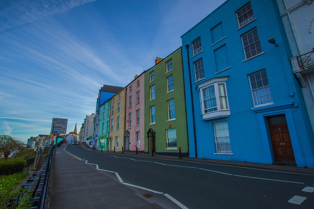 houses color architecture free photo