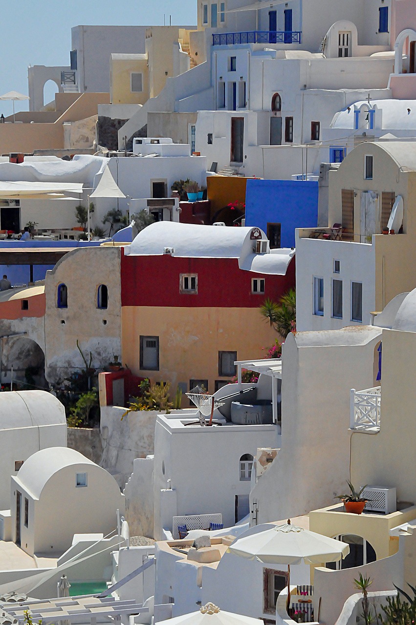 houses greece building free photo