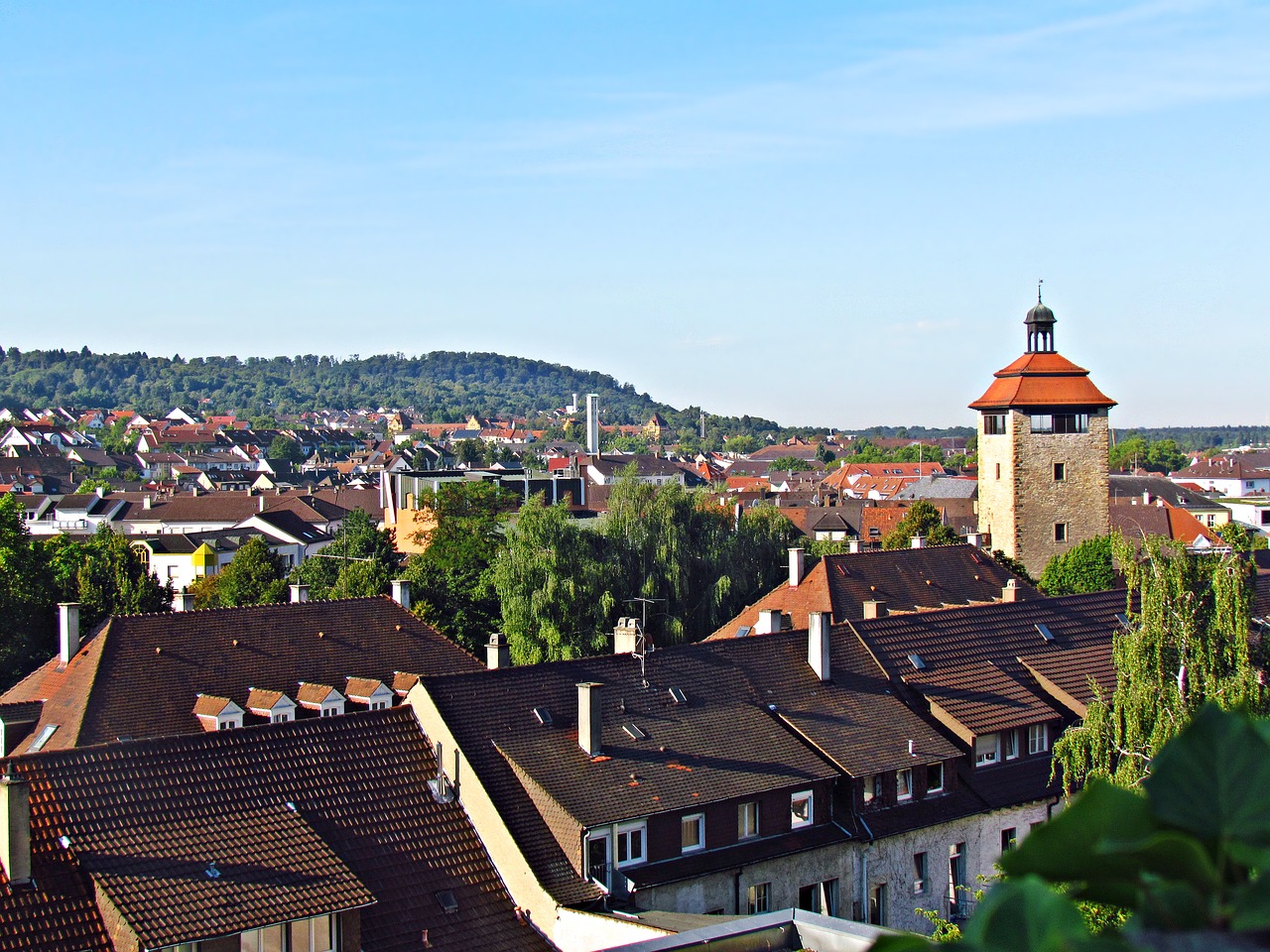 houses tower buildings free photo