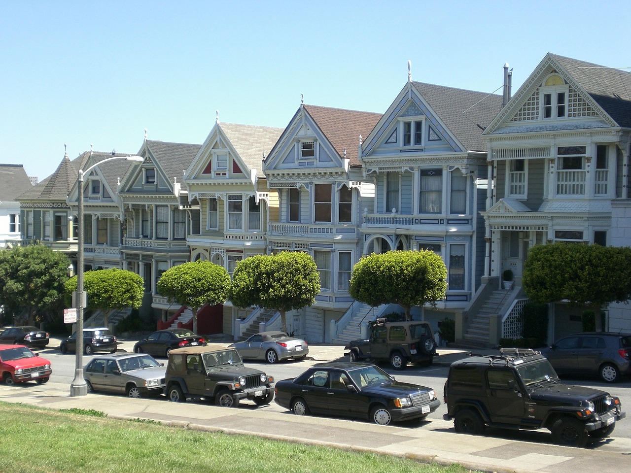 houses city san francisco free photo