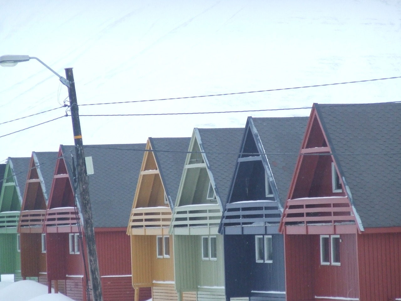 houses colors norway free photo
