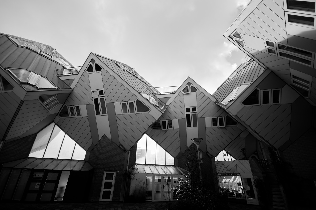 houses rotterdam architecture free photo