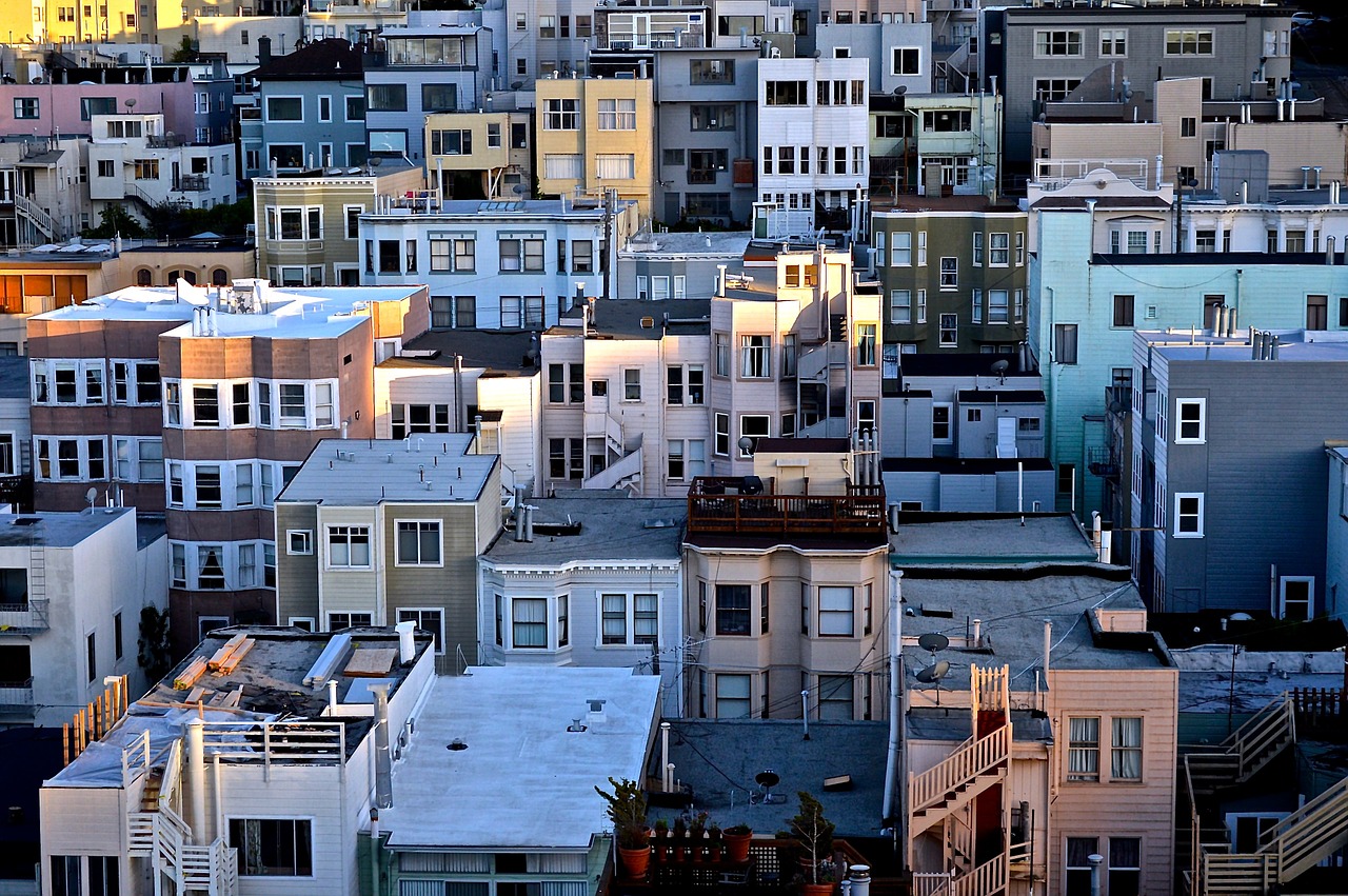 houses urban residential area free photo